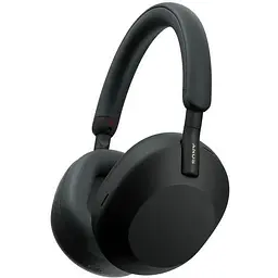 Бездротові повнорозмірні навушники Sony WH-1000XM5 чорні - мініатюра 2