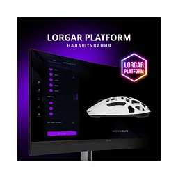 Мишка Lorgar Elite MSE90W Wireless/Bluetooth Dark Grey (LRG-MSE90W-DG) - мініатюра 6
