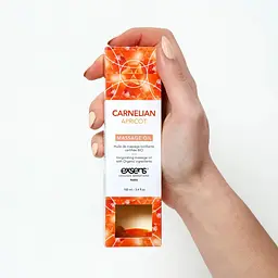 Масажна олія Exsens Carnelian Apricot (бадьорна з сердоліком) - мініатюра 3