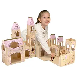 Дерев'яний ігровий набір Melissa&Doug Замок Принцеси (MD11263) - мініатюра 5