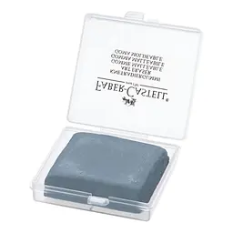 Гумка Faber-Castell «Клячка» Kneadable Art в пластиковій коробочці, колір сірий (24291) - мініатюра 2