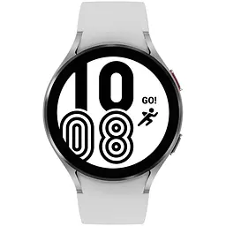 Samsung Galaxy Watch 4 (1.40", 450x450, 16 ГБ, Wear OS, Bluetooth 5.0) Срібний (Grade C) Seller Refurbished