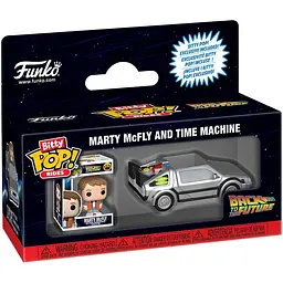 Набор фигурок Funko Bitty Pop! Ride серии Назад в будущее - Марти и Машина времени (85521)