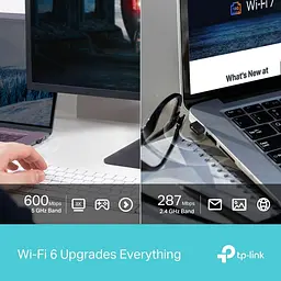 WiFi-адаптер TP-Link WiFi Archer TX10UB nano AX900, USB, BT5.3 (ARCHER-TX10UB-NANO) - мініатюра 8