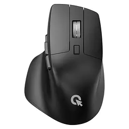 Мишка OfficePro M395B Silent Click Ergonomic Wireless Black (M395B) - мініатюра 1