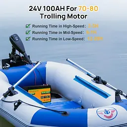 Акумулятор Eco-Worthy LiFePO4 24V (25.6V/100Ah/2560Wh) (Eco-Worthy-251002) [164644] - мініатюра 11
