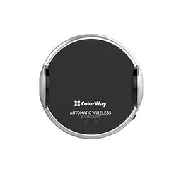 Бездротовий автомобільний зарядний пристрій ColorWay AutoSense Car Wireless Charger 2 10W Чорний (CW-CHAW035Q-BK) - мініатюра 6