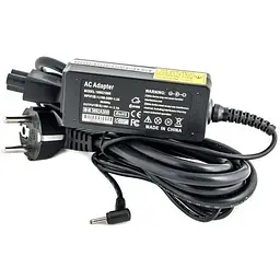 Блок живлення до ноутбука PowerPlant Asus 220V, 19V 40W 2.1A (2.3x0.7) (AS40F2307) - мініатюра 2
