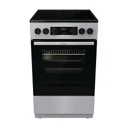 Плита Gorenje GEC5C41SG електрична склокерамічна, 70л, 50x60см, дисплей, прог (GEC5C41SG)