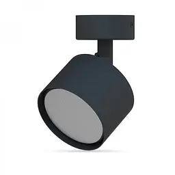 Накладний поворотний світильник Ledcoin ML411-1 під лампу чорний (80313)