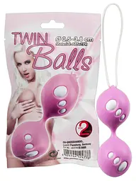 Вагінальні кульки Orion Twin Balls 11 см рожеві