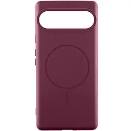 Чохол Silicone Cover Lakshmi (AA) with Magnetic Fit для Google Pixel 10 / 10 Pro Бордовий / Marsala