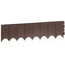 Бордюр садовий Prosperplast Garden Fence 5.9 м коричневий (IKRR-R222) - мініатюра 2