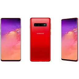 Смартфон Samsung Galaxy S10+ 12/1TB Cardinal Red (SM-G9750) (CN) [NFC, 2 SIM] - мініатюра 3