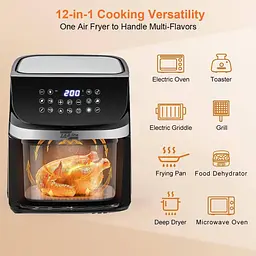 Мультипіч Zepline ZP-110 електрична 10.5л 3500 Вт Чорна - мініатюра 2