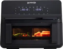 Мультипіч Gorenje 2700Вт 9л сенсорне керування 8 програм пластик чорний - мініатюра 6