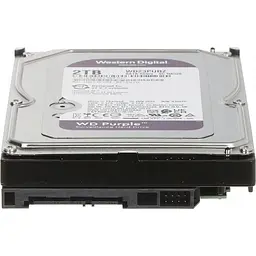 Жорсткий диск Western Digital Purple 3.5" 2TB 5400rpm 64MB SATAIII (WD23PURZ) - мініатюра 3