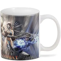 Кухоль GeekLand Mortal Kombat Мортал Комбат бійці MK.02.05 330 мл білий - мініатюра 2