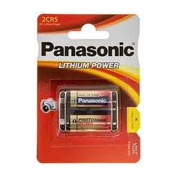 Батарейка Panasonic 2CR5 x 1 LITHIUM (2CR-5L/1BP)