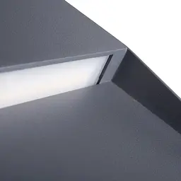 Світильник вуличний настінний Kanlux Duli LED 4W-NW-L-GR (33750) - мініатюра 2