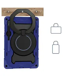 Чохол-підставка BeCover броньований протиударний для Samsung Galaxy Tab S9 Ultra 5G SM-X910/SM-X916B 14.6" Blue (710768) - мініатюра 5