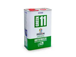 Антифриз концентрат XADO 4л зелений Green 11, бляшанка (4,5кг)