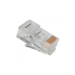 Конектор Ritar RJ45 cat.5e UTP 8P8C PREMIUM (позолочені контакти) 100 шт (13193)