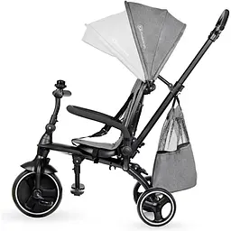 Триколісний велосипед Kinderkraft Jazz Grey сірий (00-00303945) - мініатюра 3