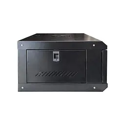 Шафа настінна GEAR 4U 19'' 600x600x280 мм, black (GWMSN-4U-600-600) - мініатюра 2
