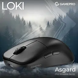 Комп'ютерна мишка GamePro Asgard Loki Wireless/USB Black (GM022B) - мініатюра 4