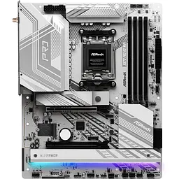 Материнська плата ASRock X870 PRO RS WIFI (AM5/X870, 4xDDR5, 2xPCIex16, HDMI/USB4, 4xSATA, 3xM.2, 2.5GLan, ATX) - мініатюра 6