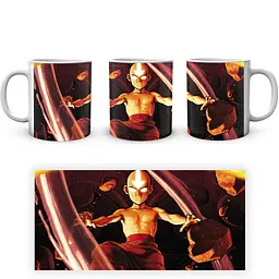 Кухоль GeekLand Аанг Avatar: The Last Airbender Aang AV 02.004 330 мл білий - мініатюра 4
