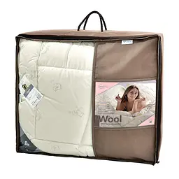 Ковдра вовняна Ideia Wool Classic, зимова, 220х200 см (8-11818) - мініатюра 11
