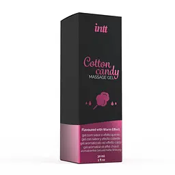 Масажний гель для інтимних зон Intt Cosmetics Cotton Candy розігріваючий 30 мл - мініатюра 3