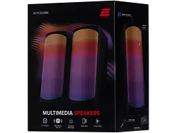 Колонки для комп'ютера 2E PCS231 RGB Matrix 2.0 USB Black (PCS231BK) - мініатюра 4