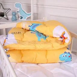 Ковдра MirSon антиалергенна дитяча зима Kids Time 20-0033 Good dinosaur 110x140 см бавовна (2200009664878) - мініатюра 2