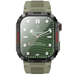Смарт-годинник Borofone BD9 Smart sports watch (call version) Green - мініатюра 2