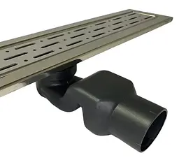 Душовий канал Maxiflow VEGA LUX 50 см решітка Дощ 4079.0Y050K.050.1 - мініатюра 6