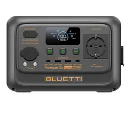 Портативна зарядна станція Bluetti 30V2 Premium 600 W 320 Wh LiFePO4