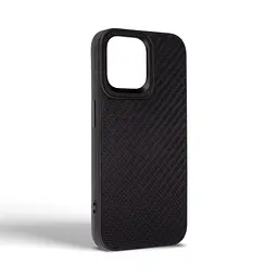 Чохол до мобільного телефона Harder Carbon Pattern Apple iPhone 14 Pro Max Black (ARM76780) - мініатюра 2