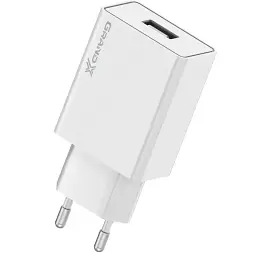 Зарядний пристрій Grand-X 5V 2.1A White (CH-03W) - мініатюра 2