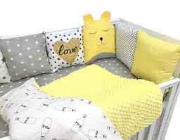 Дитячий набір Moontime у ліжечко "LOVE" - мініатюра 2