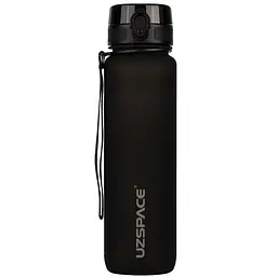 Бутылка Uzspace Colorful Frosted 3038 1000 мл, Black
