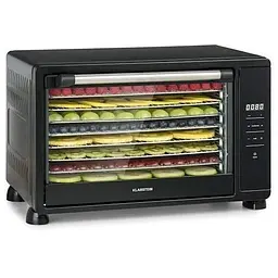 Дегідратор-сушарка для овочів фруктів Klarstein Mega Jerky 650 Вт 35-80°C (10034439)