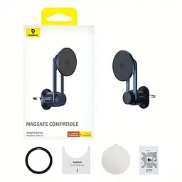 Автотримач Baseus MagPro Series Magnetic Car Mount C40161200121-00 чорний - мініатюра 7
