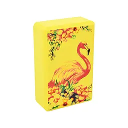 Блок для йоги "Фламінго" MS 0858-13(Yellow) EVA 23 х 15 х 7,5 см