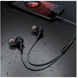 Hаушники Hoco M78 El Placer універсальні earphones with microphone білі - мініатюра 4