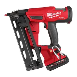 Пістолет цвяхозабивний акумуляторний безщітковий MILWAUKEE, M18 FN16GA-202X (зарядний пристрій M12-18 FC, 2 акумулятори М18 В2 2 - мініатюра 3