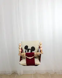 Гойдалка дитяча підвісна Mickey House, гойдалка дитяча м'яка тканинна - мініатюра 6
