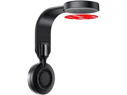 Автомобільний тримач для смартфона Acefast D37 Fast Wireless Charger Magnetic Car Holder Black (6974316283546) - мініатюра 2